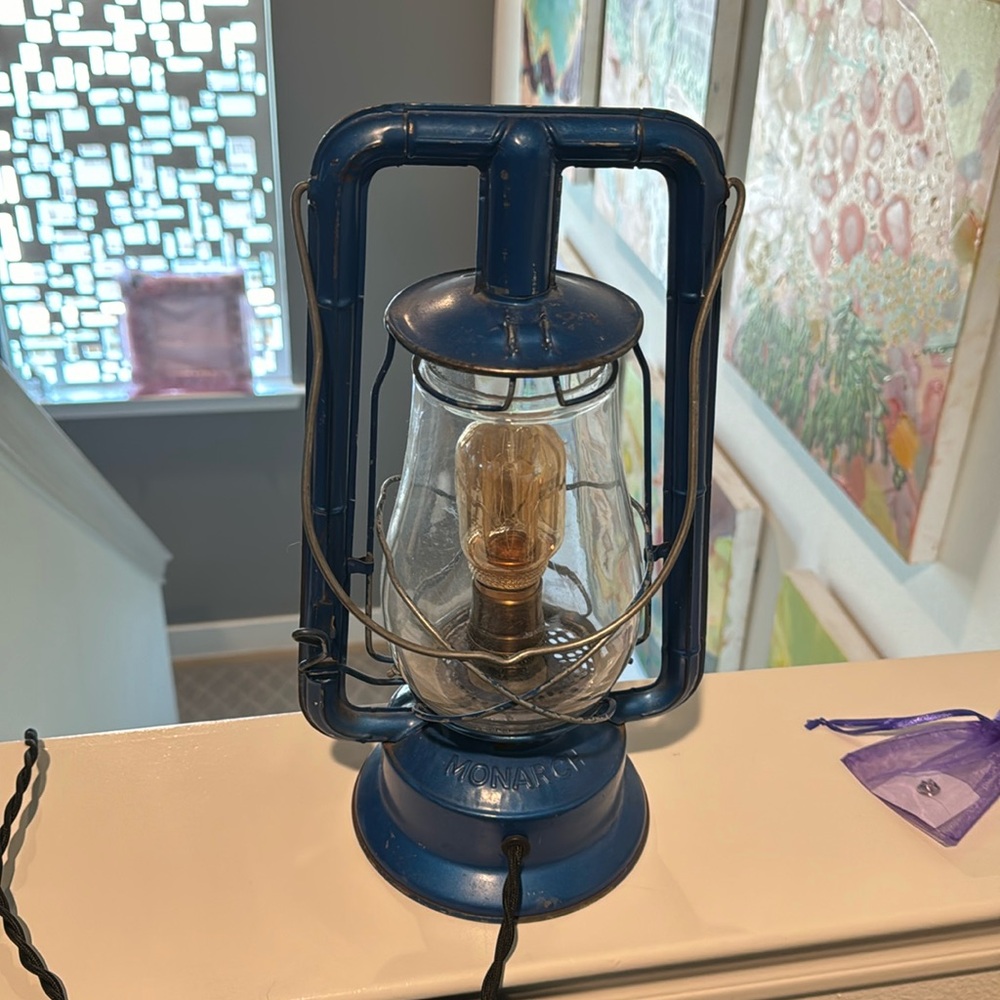 Dietz Lamp - Blue